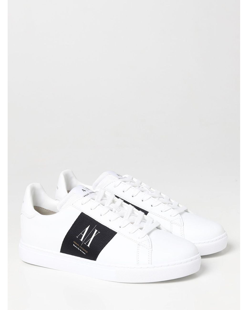 Armani Exchange PROMNA White - Free delivery | Spartoo NET ! - Shoes Low  top trainers Women USD/$185.00