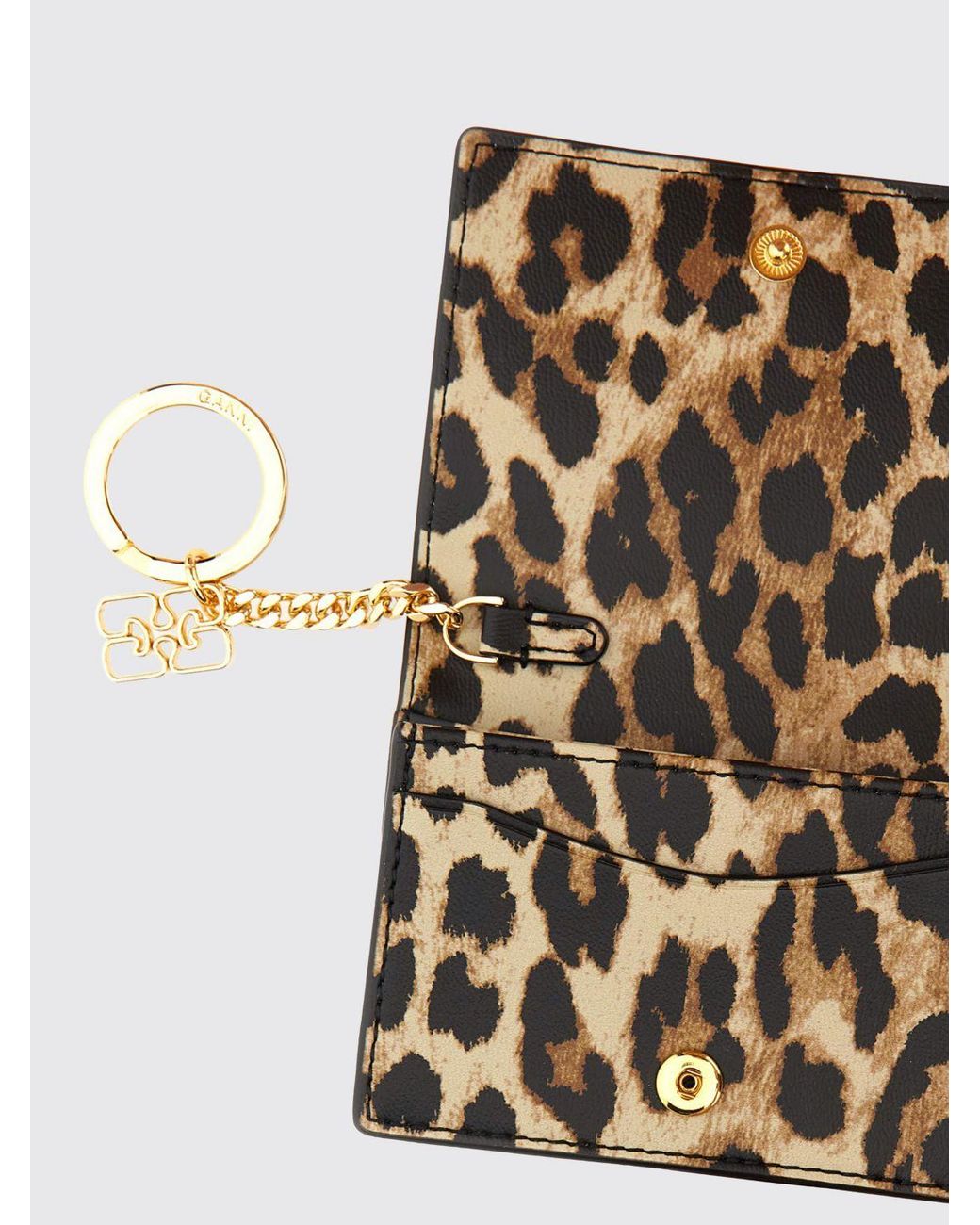 Ganni Metallic Wallet