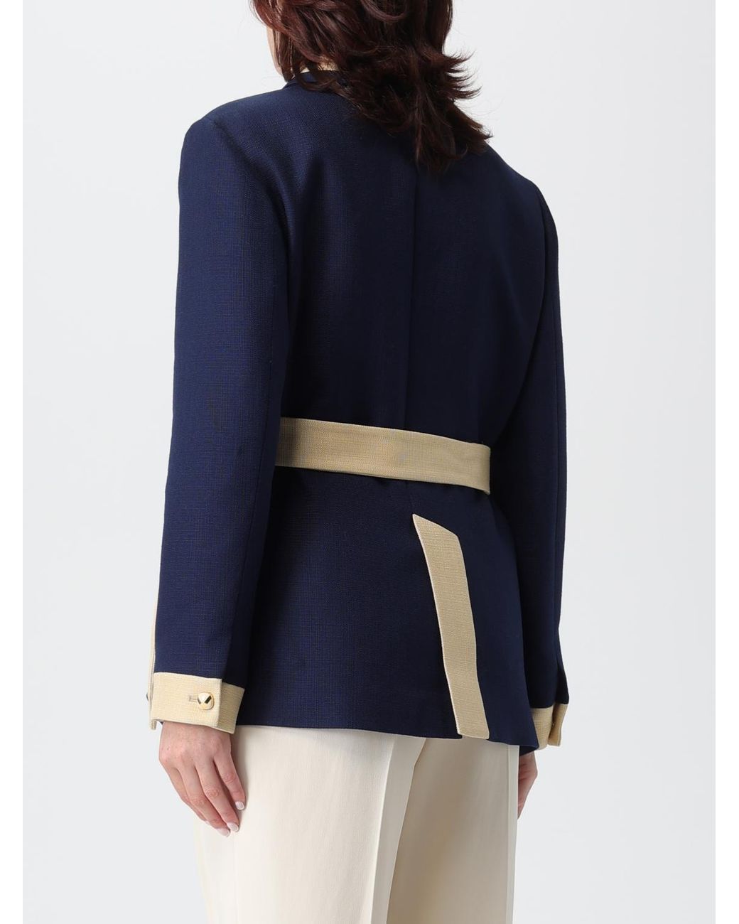 Valentino Blue Caban 38