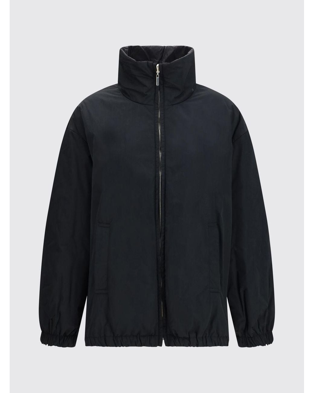 Max Mara Blue Claudia Reversible Padded Bomber Jacket