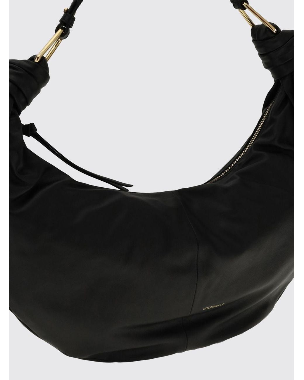 Coccinelle Black Leather Furoshiki