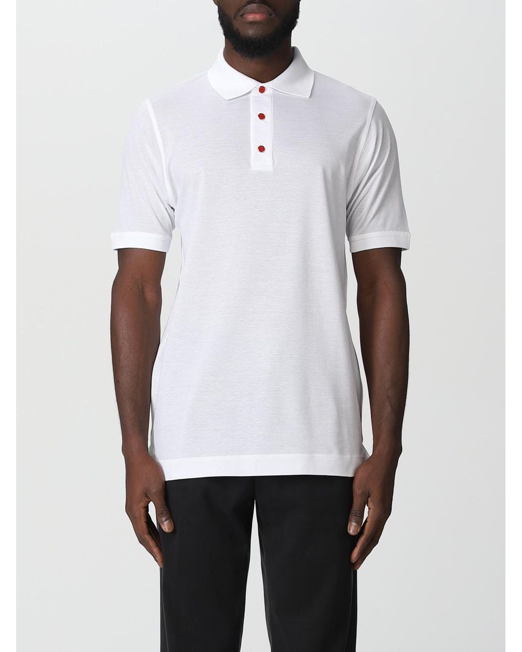 T-Shirt Homme Kiton pour homme en coloris White