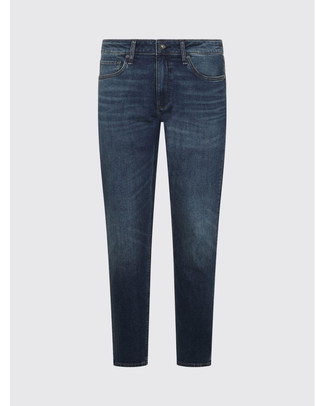 Rag & Bone Blue 5-Pocket Straight-Leg Jeans for men