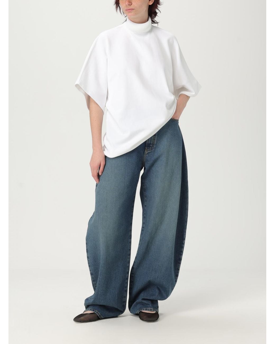 Top Mujer Alaïa de color White