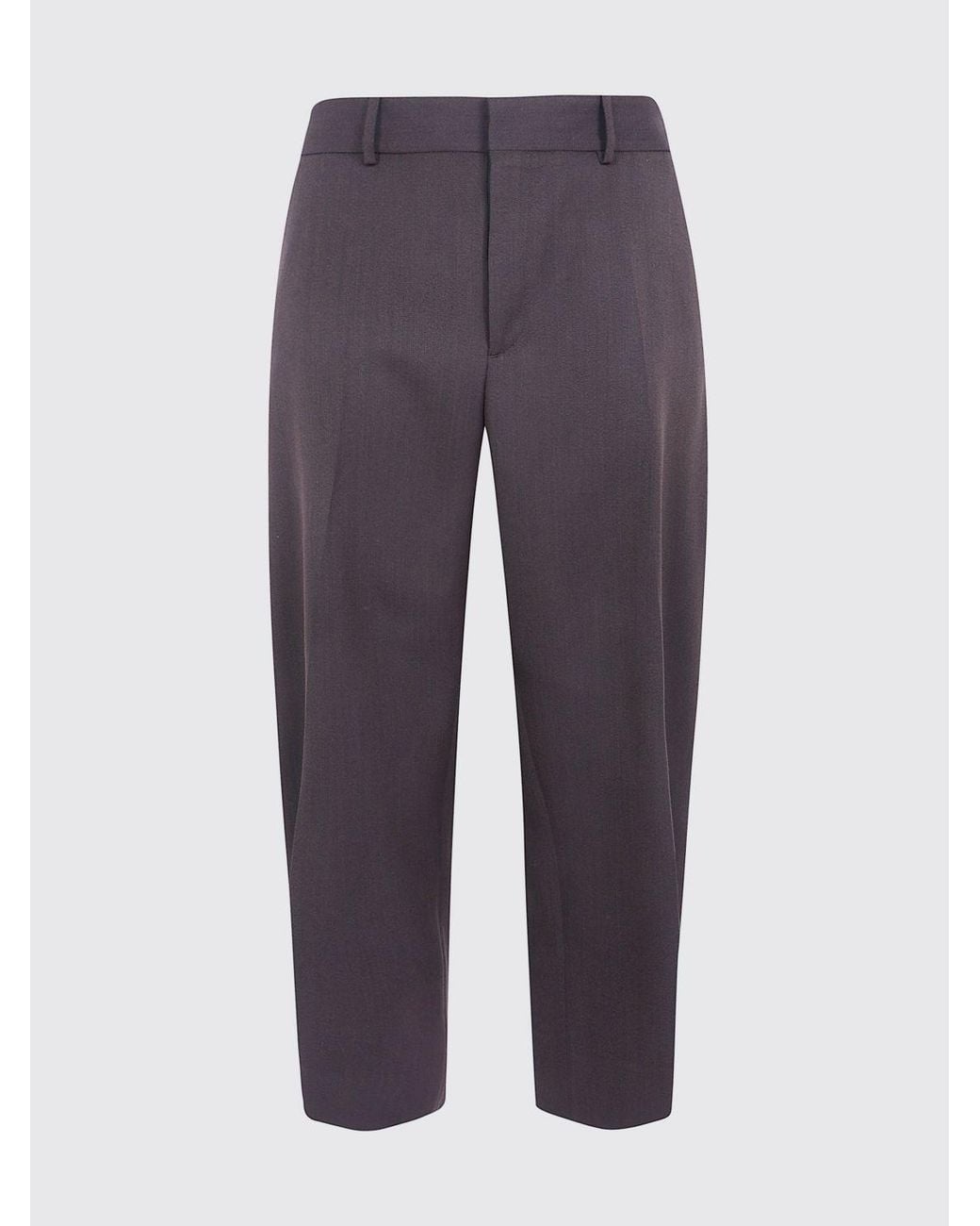 Studio Nicholson Blue Fume Wide-Leg Tailored Trousers for men