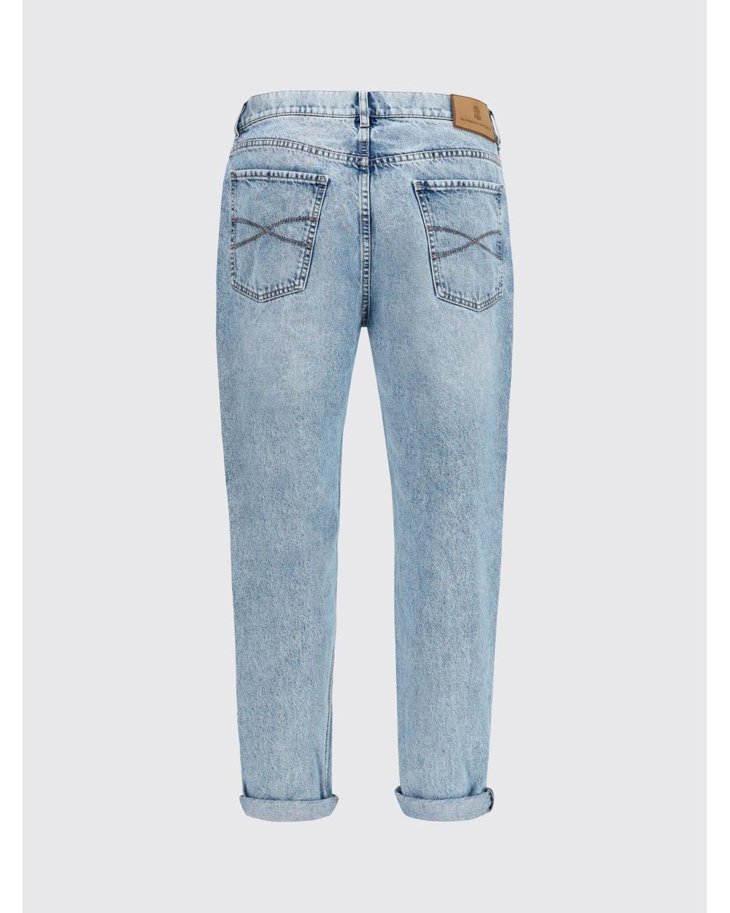 Brunello Cucinelli Blue Jeans for men