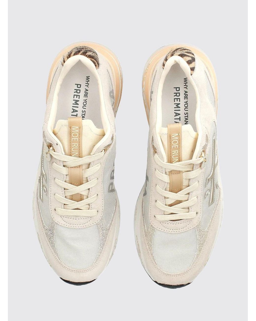 Premiata White Moerund Sneakers