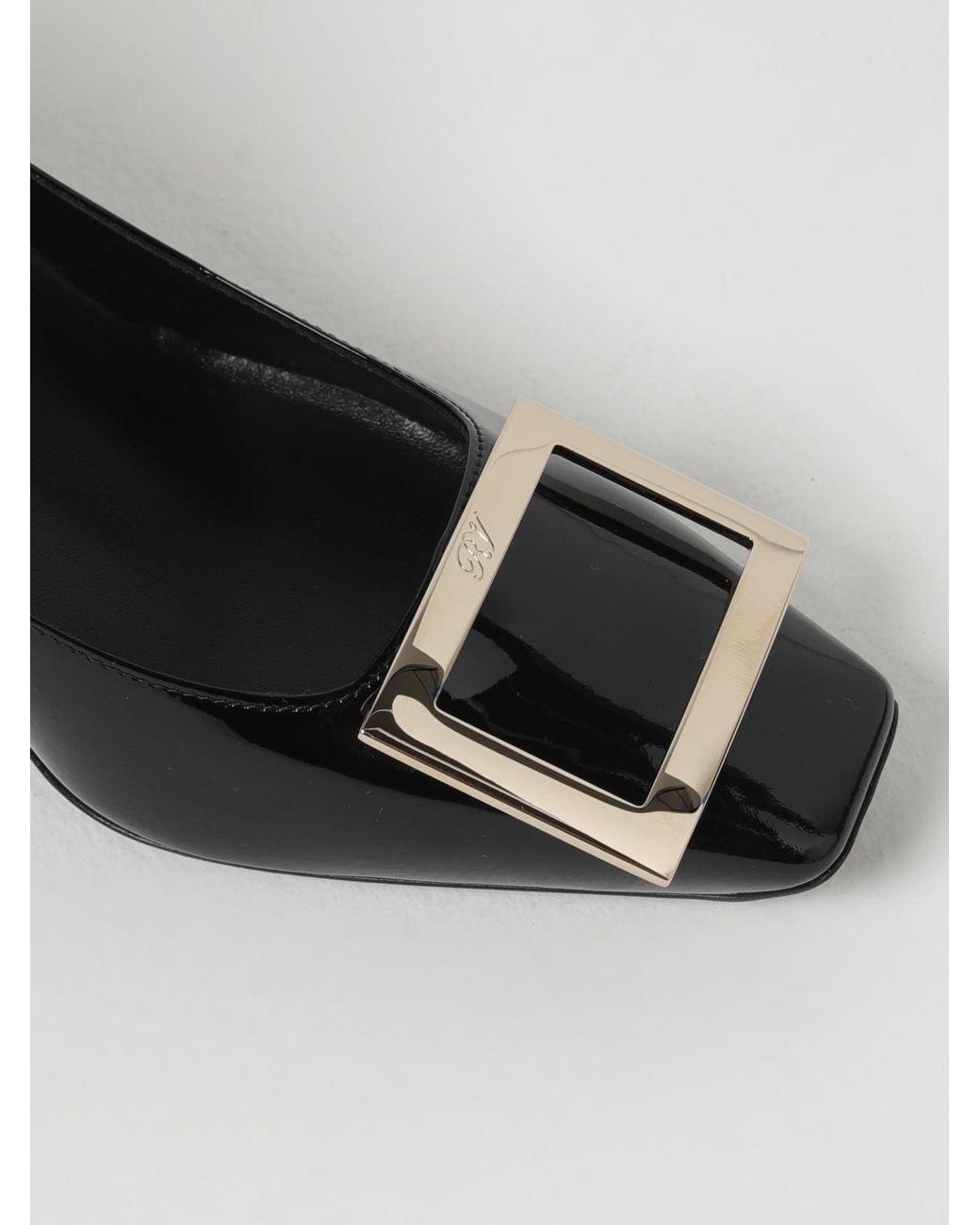 Roger Vivier Black Trompette Pumps By