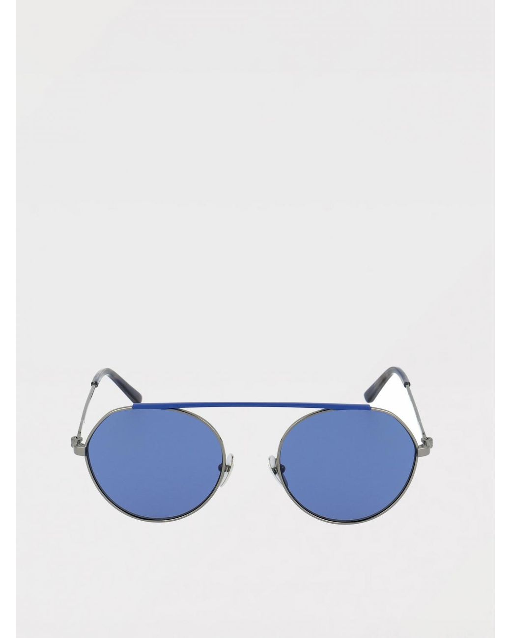 Calvin Klein Blue Ck19149S Metal Sunglasses
