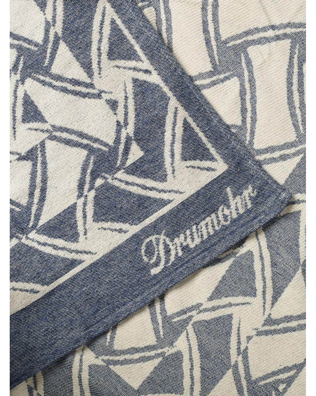 Drumohr White Beach Towel for men
