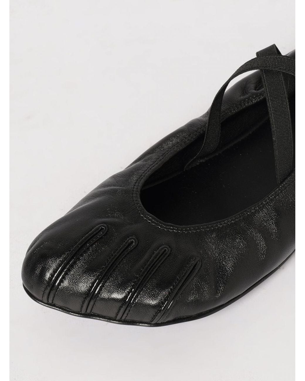 Coperni White Nappa Leather 5T Ballerina