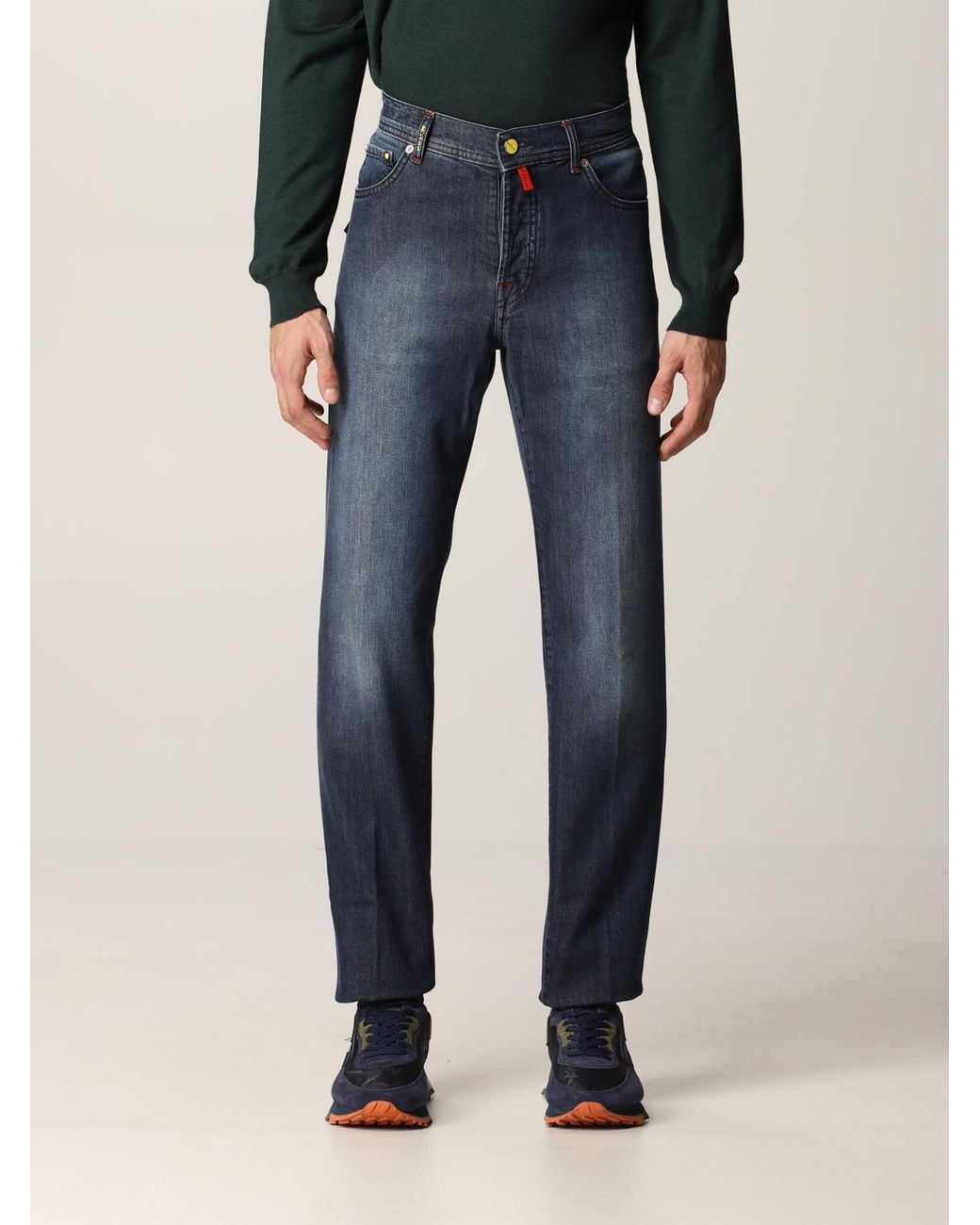 Kiton Blue Jeans for men