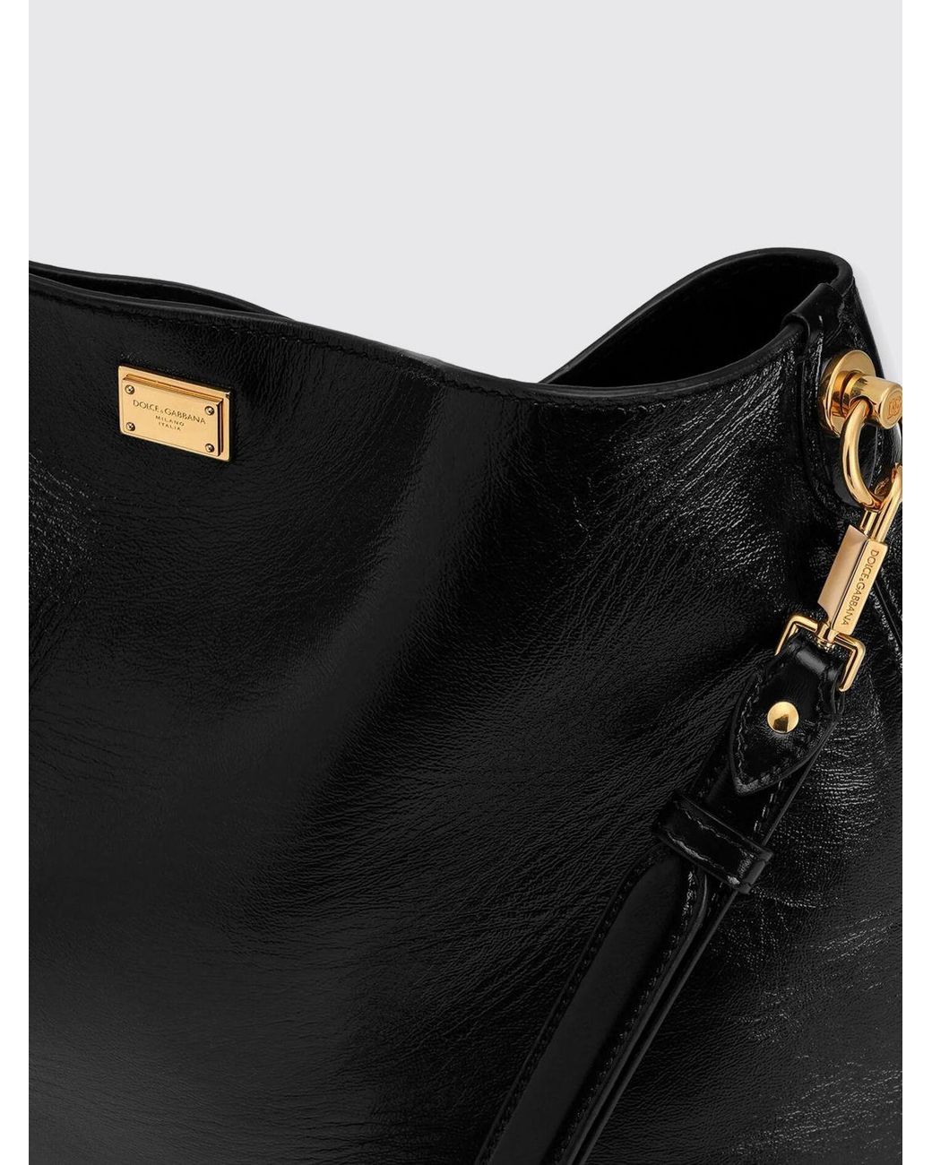 Dolce & Gabbana Black Schultertasche Damen