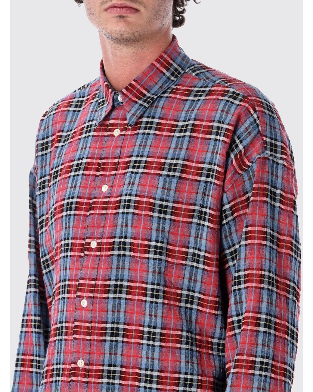sunflower Red Tartan Shirt for men
