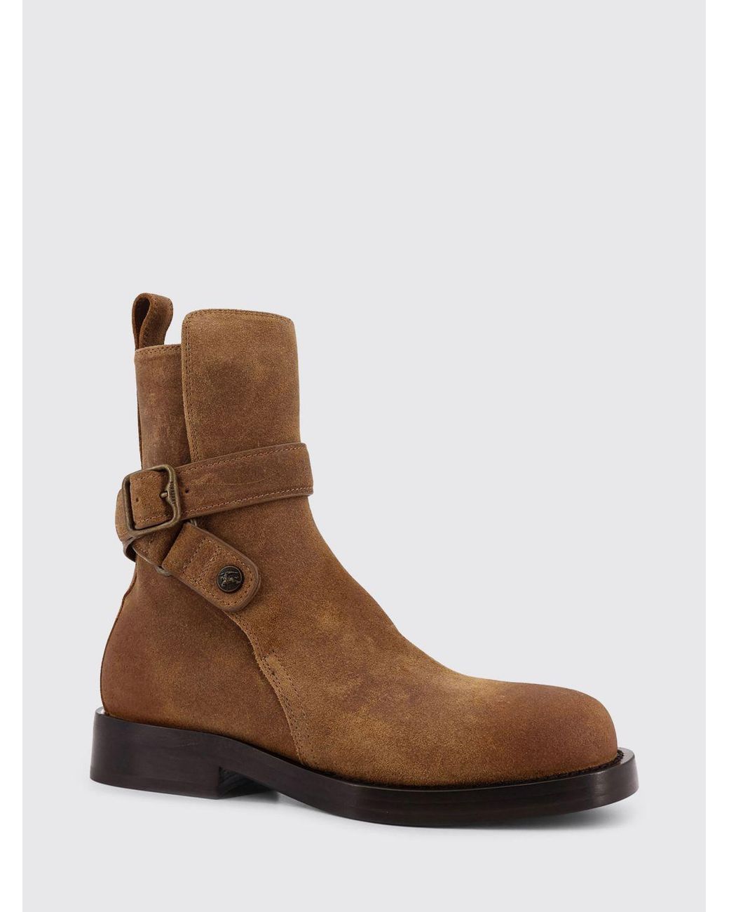 Burberry Brown Suede Boots