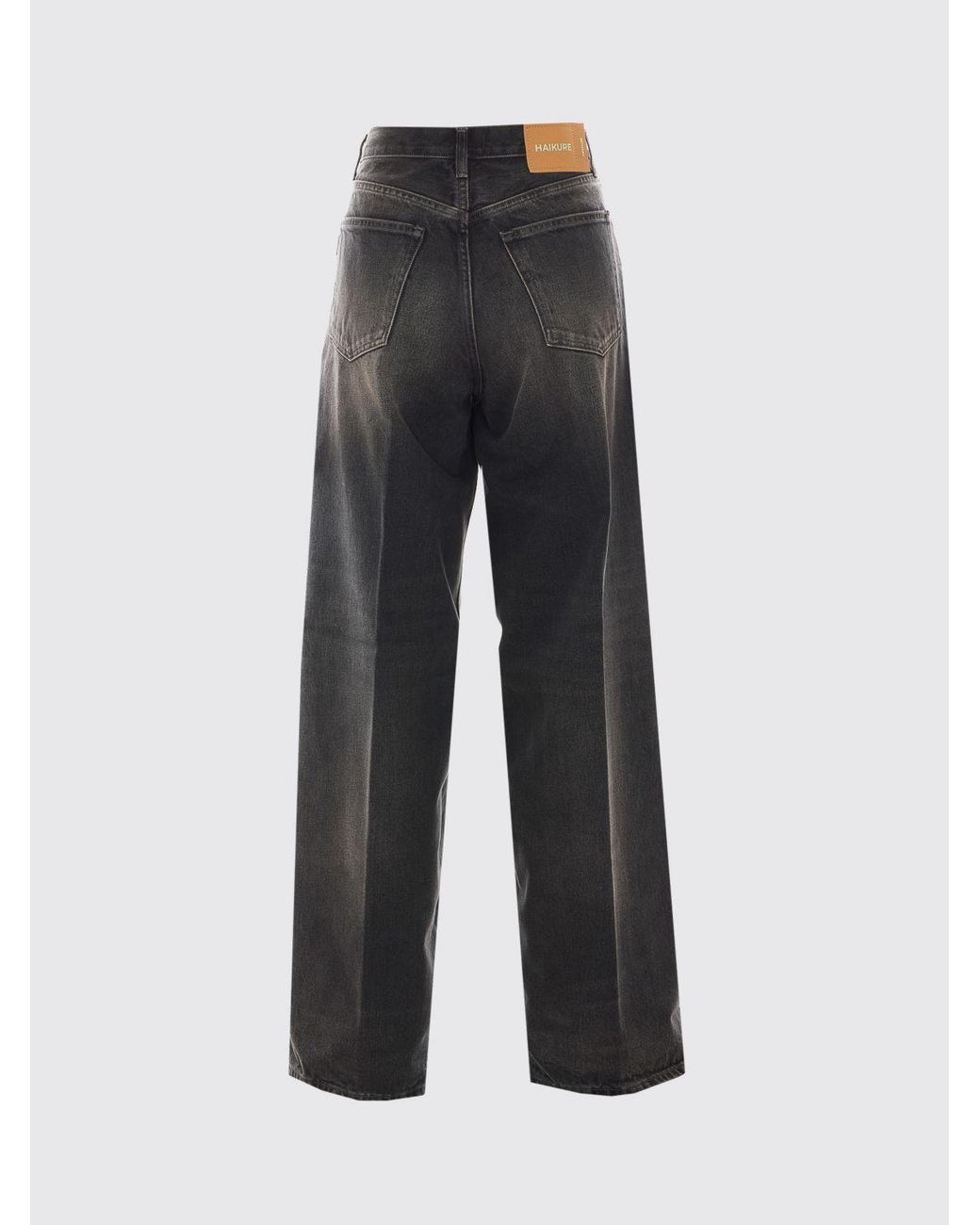 Haikure Blue Bethany Mid-Rise Wide-Leg Jeans
