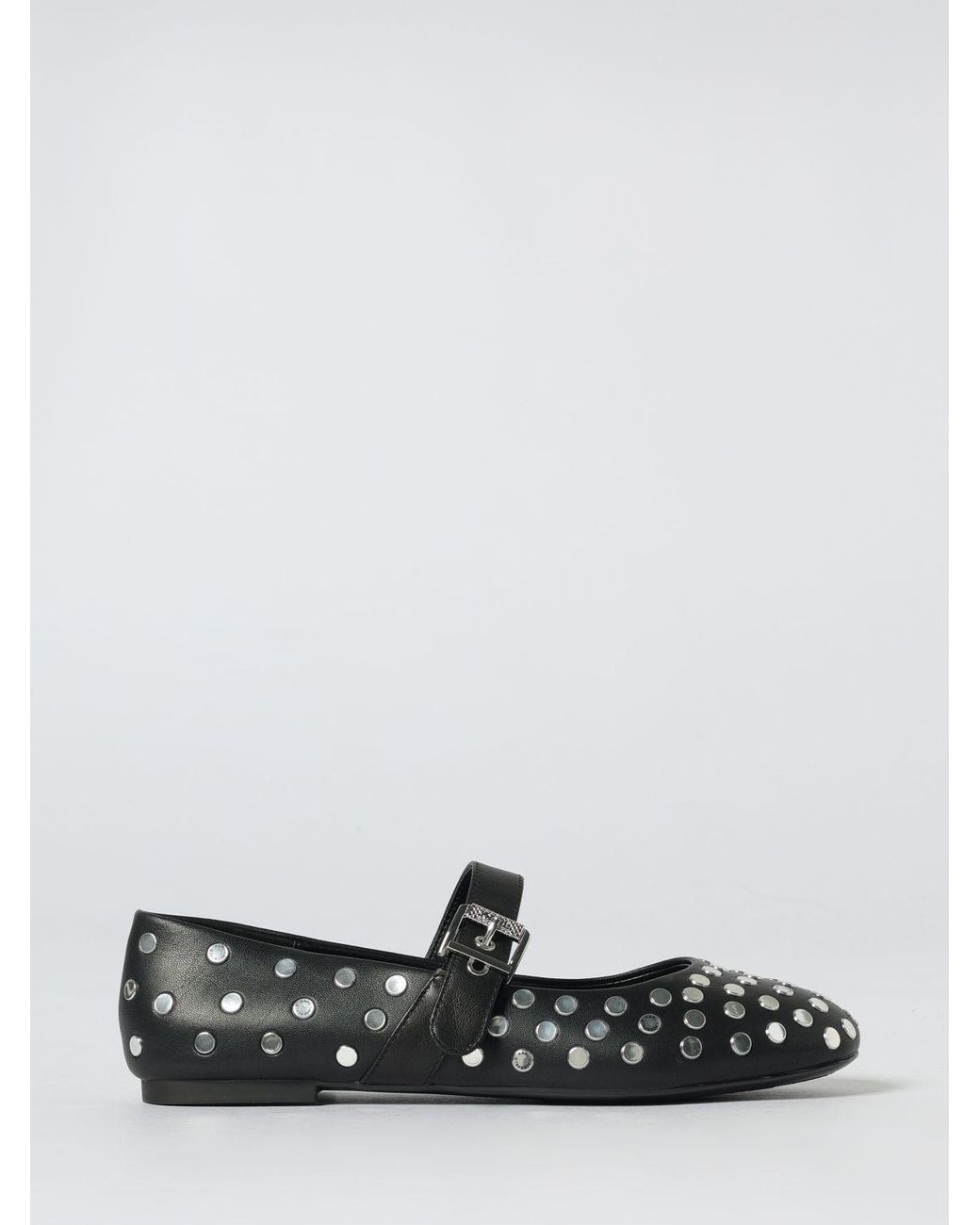 Karl Lagerfeld White Ballet Pumps