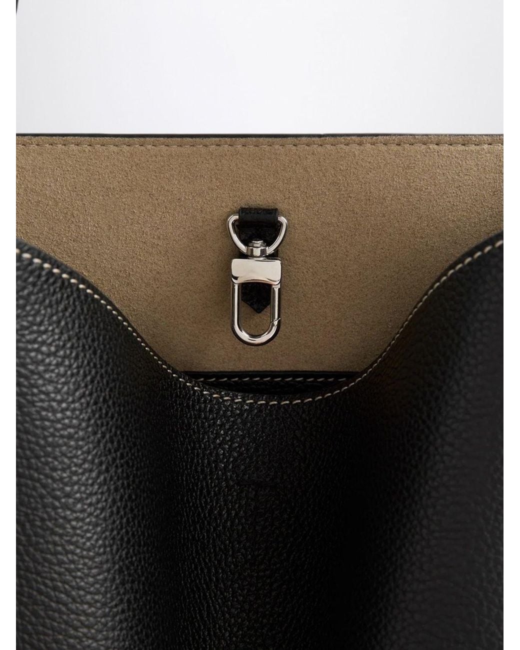 Mini Borsa Tote di Totême in Black