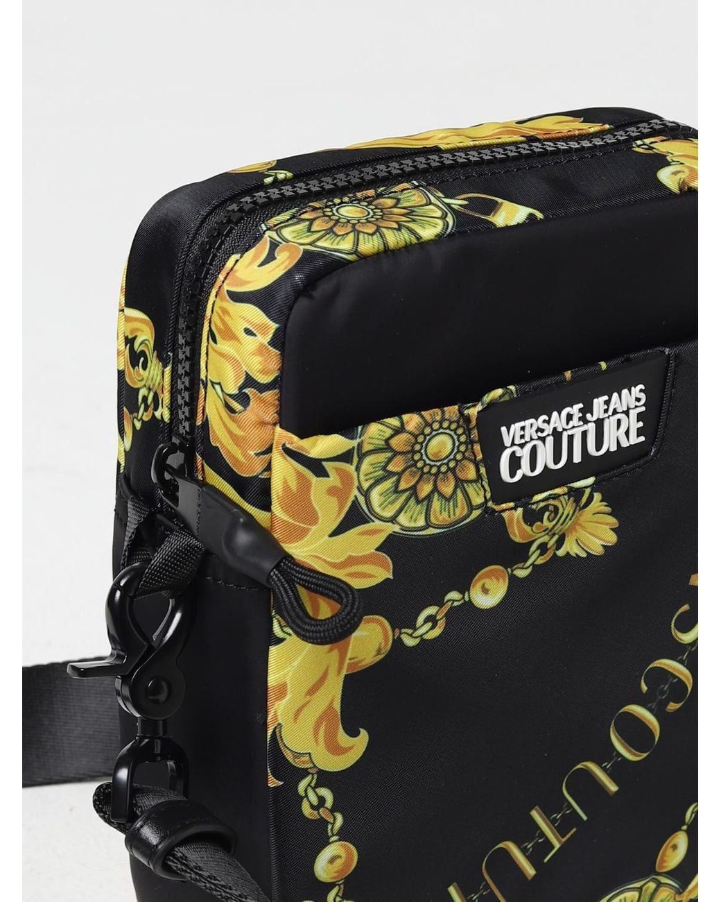 Versace Jeans Couture Black Shoulder Bag for men