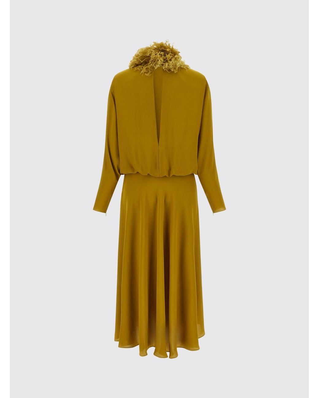 Valentino Garavani Green Midi Evening Dress