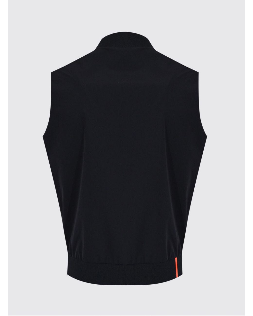 Rrd Blue Montecristo Technical Fabric Waistcoat With High Neck for men
