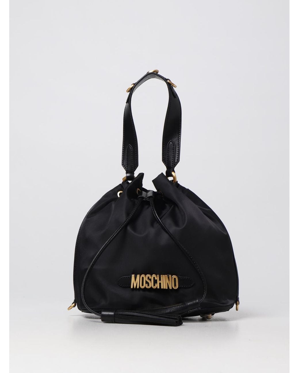 Moschino Couture Black Nylon Bag