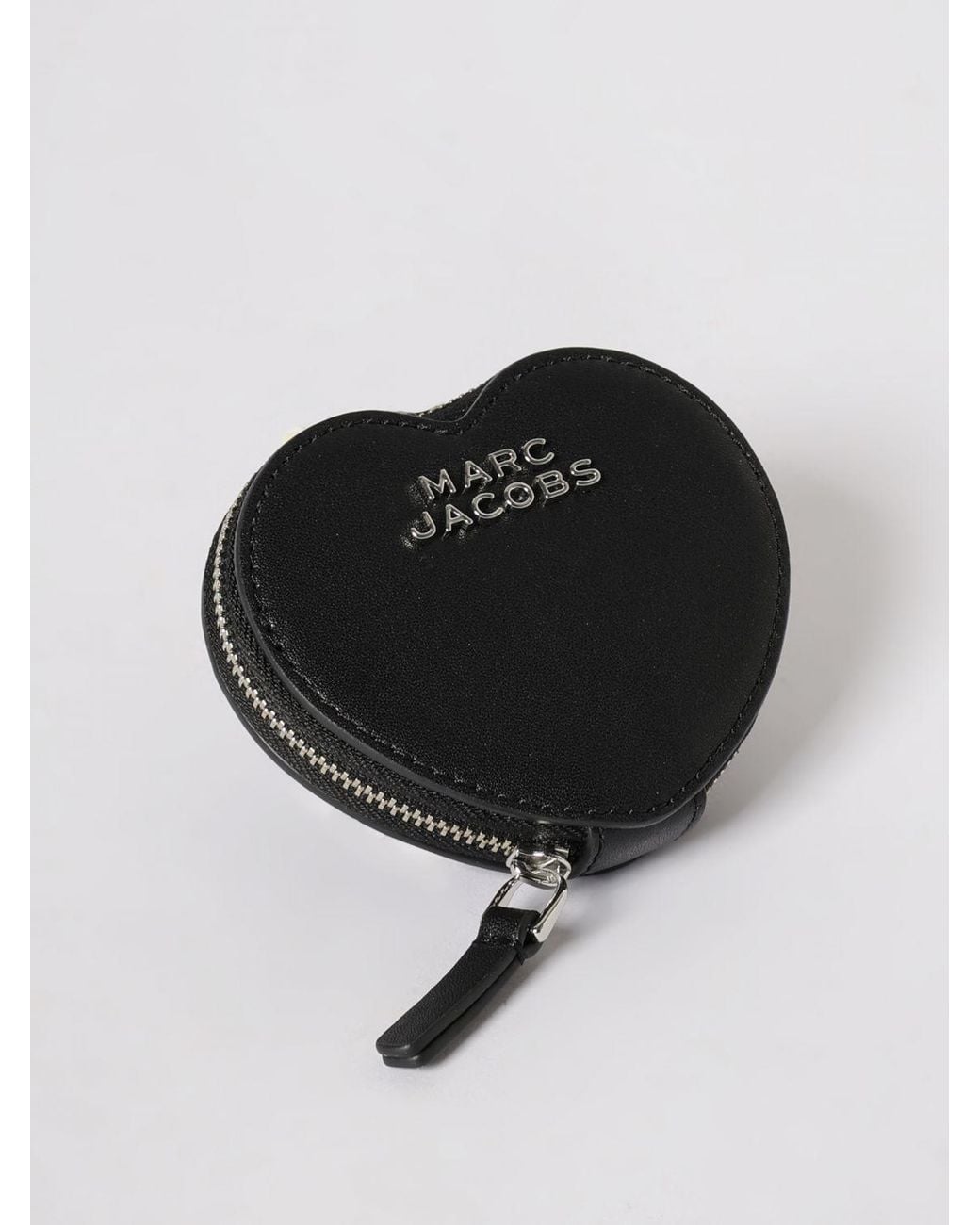 Marc Jacobs White Leather Keyring