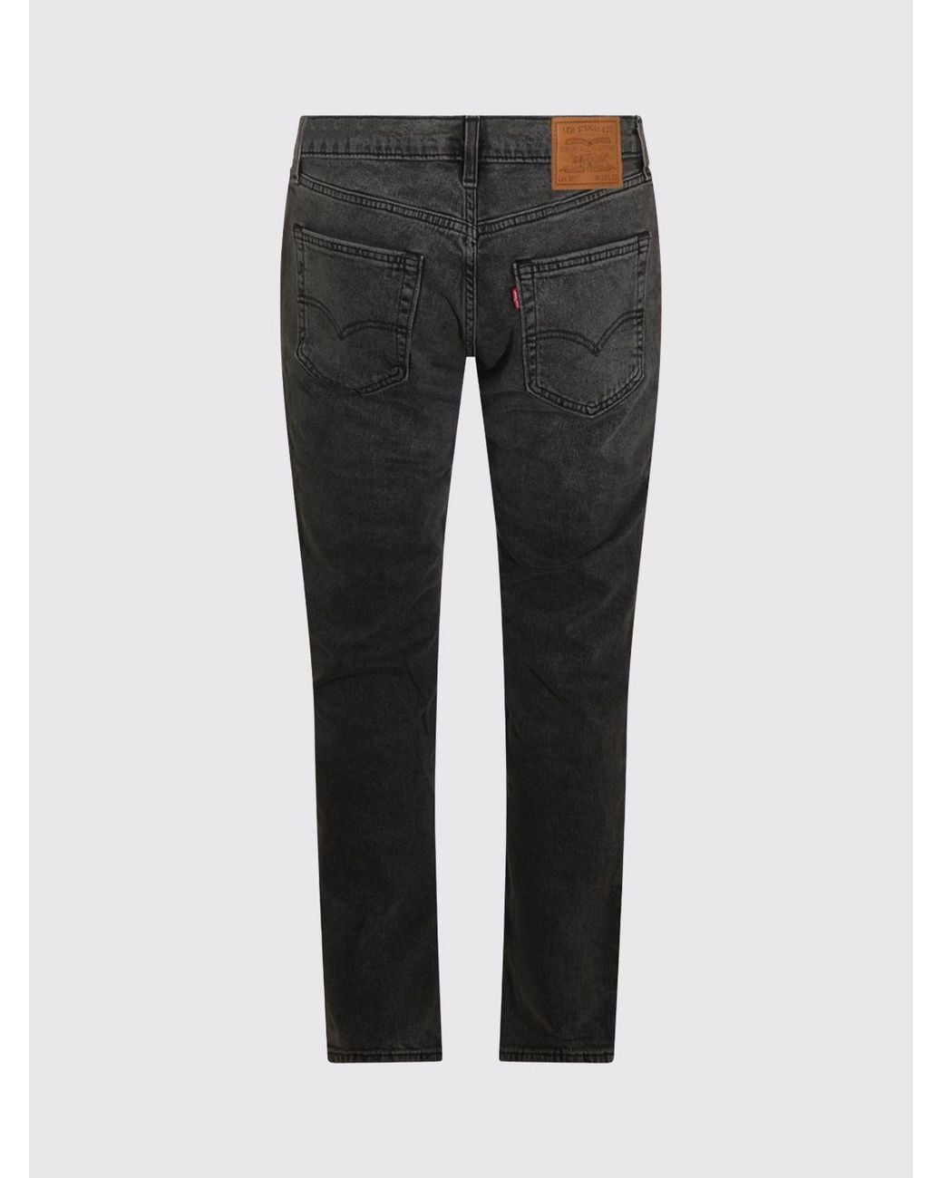 Levi's Blue Mid-Rise Skinny Fit Stretch Denim Jeans for men