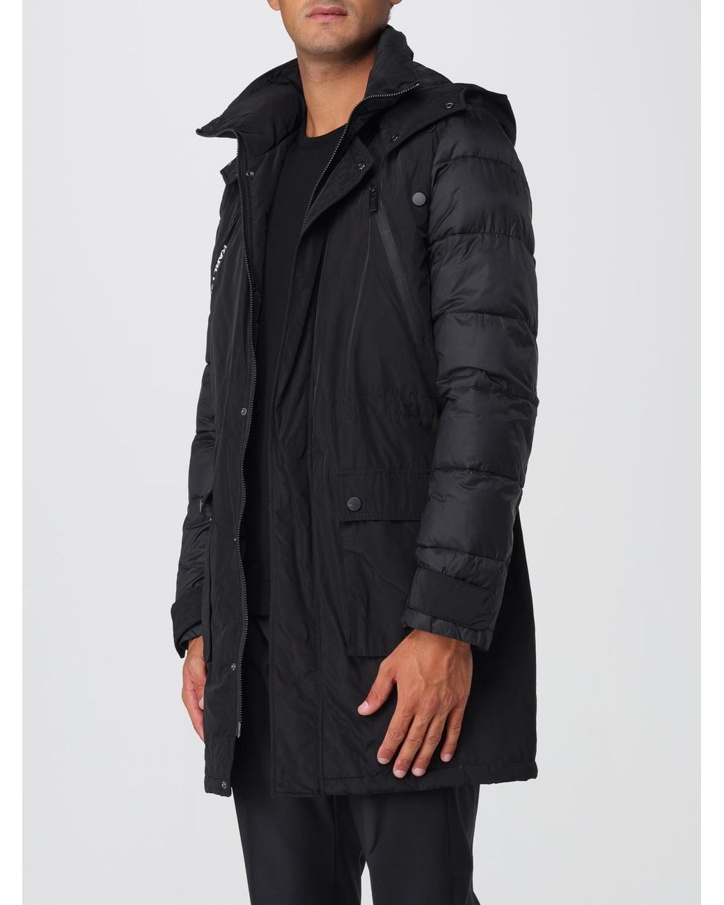 Karl Lagerfeld Blue Coat for men