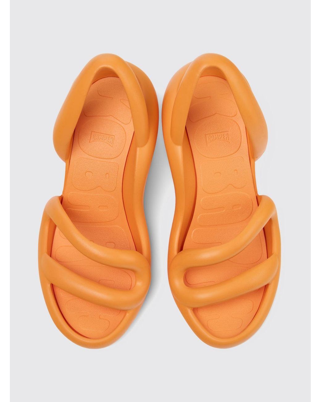 Camper Orange Kobarah Eva Xl Extralight Sandals
