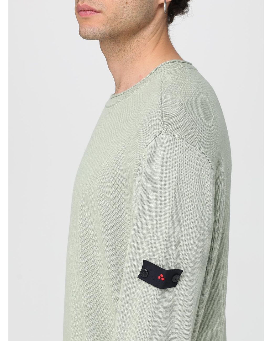 Pull À Col Rond En Coton Peuterey pour homme en coloris Green