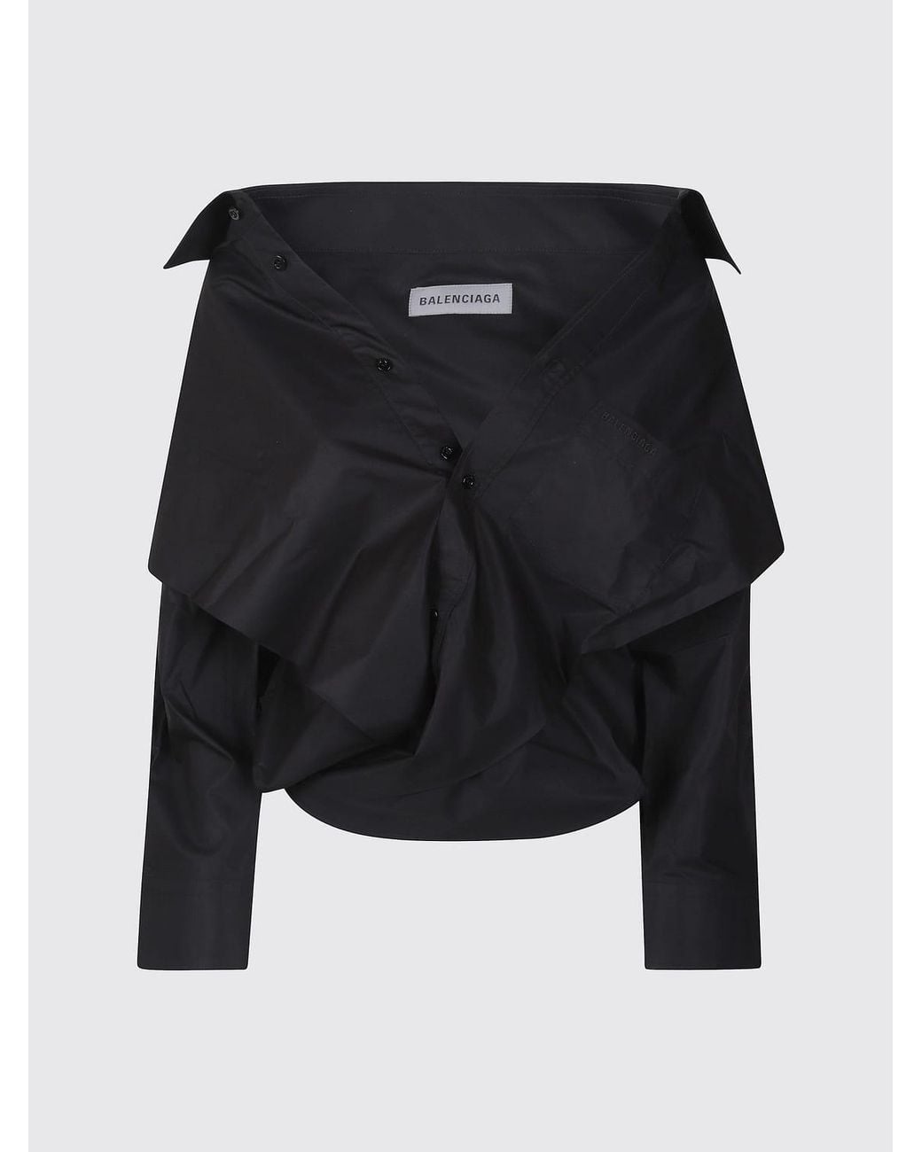 Balenciaga Blue Shirt