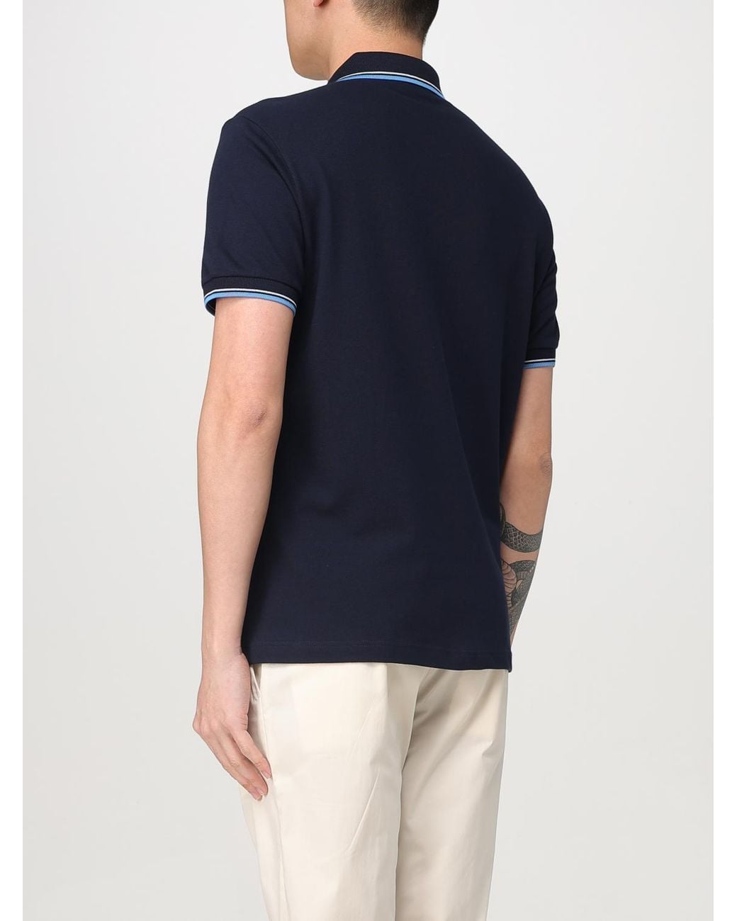 Polo Hombre Brooksfield de hombre de color Blue