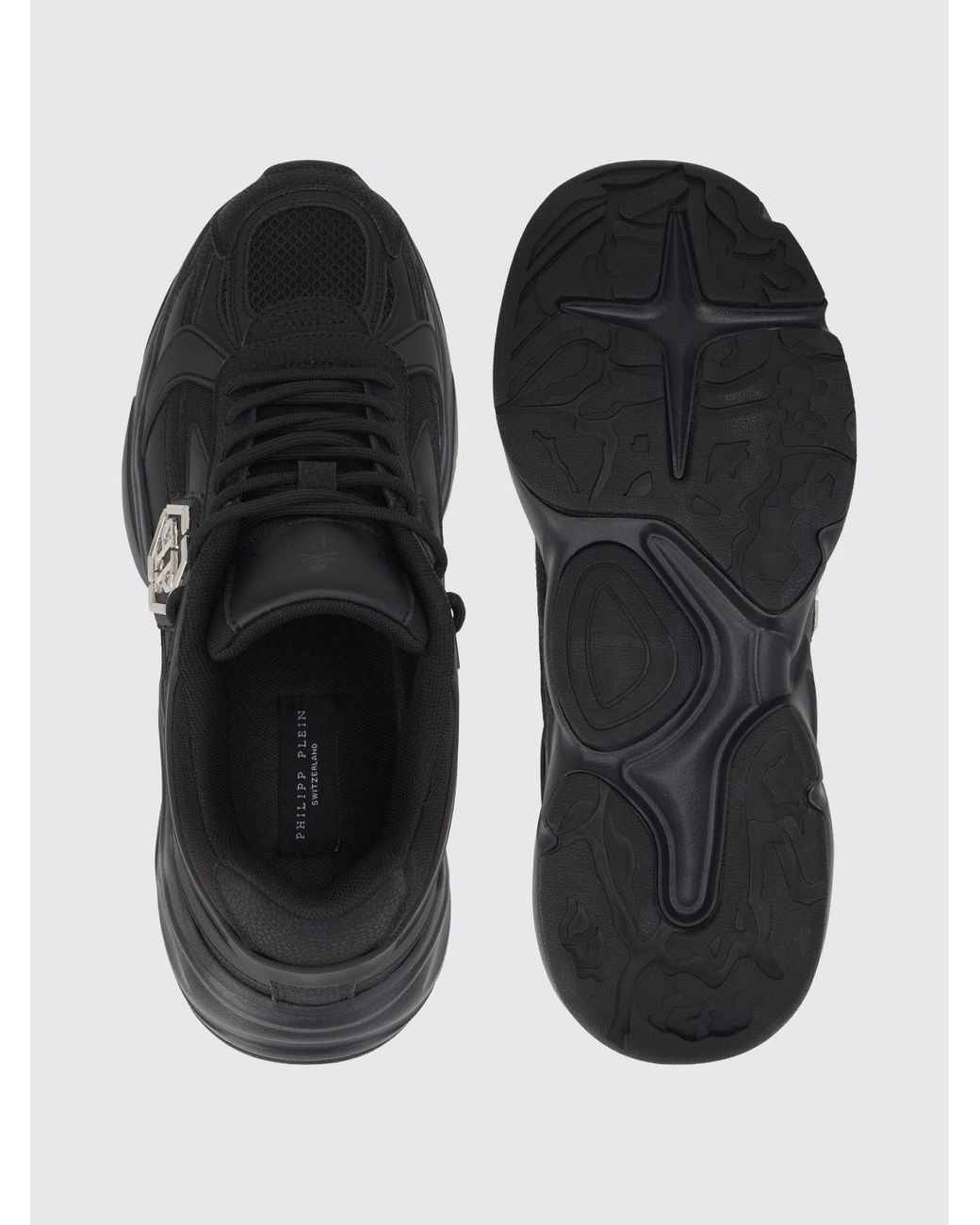 Philipp Plein Black Sneakers for men