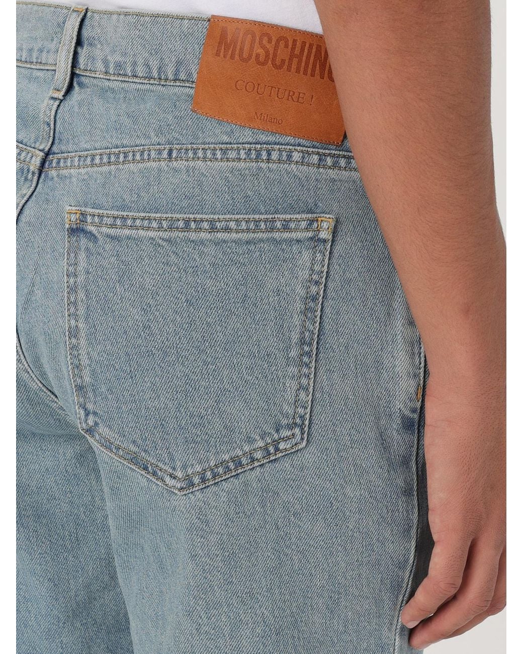 Moschino Couture Blue Jeans for men
