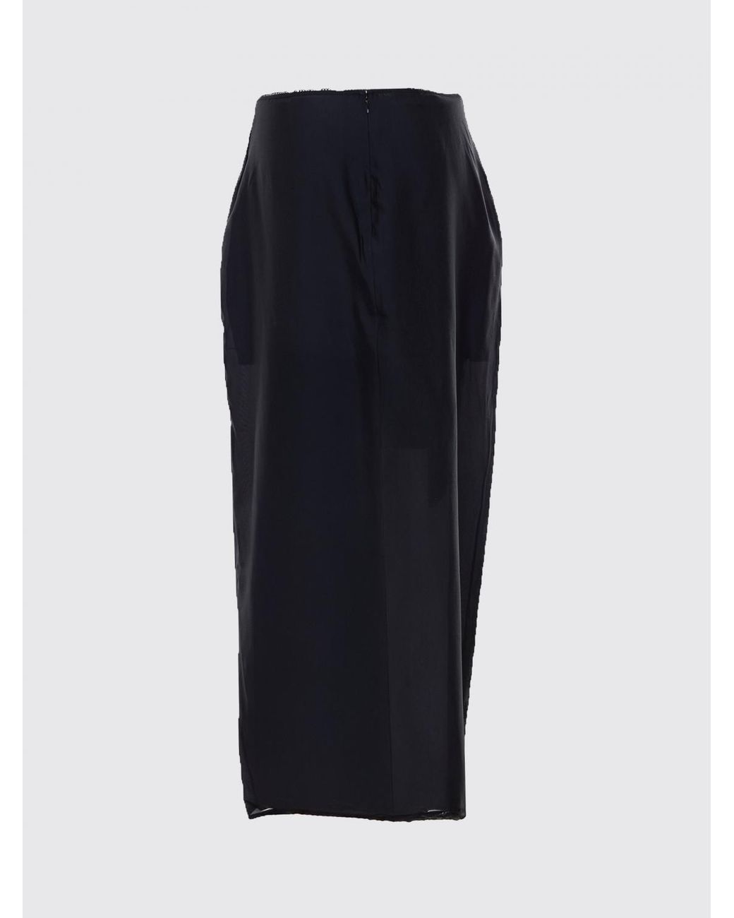 Filippa K Black Long Pencil Skirt