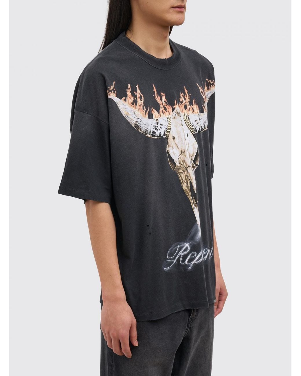 Represent Black T-Shirt British Cowboys for men