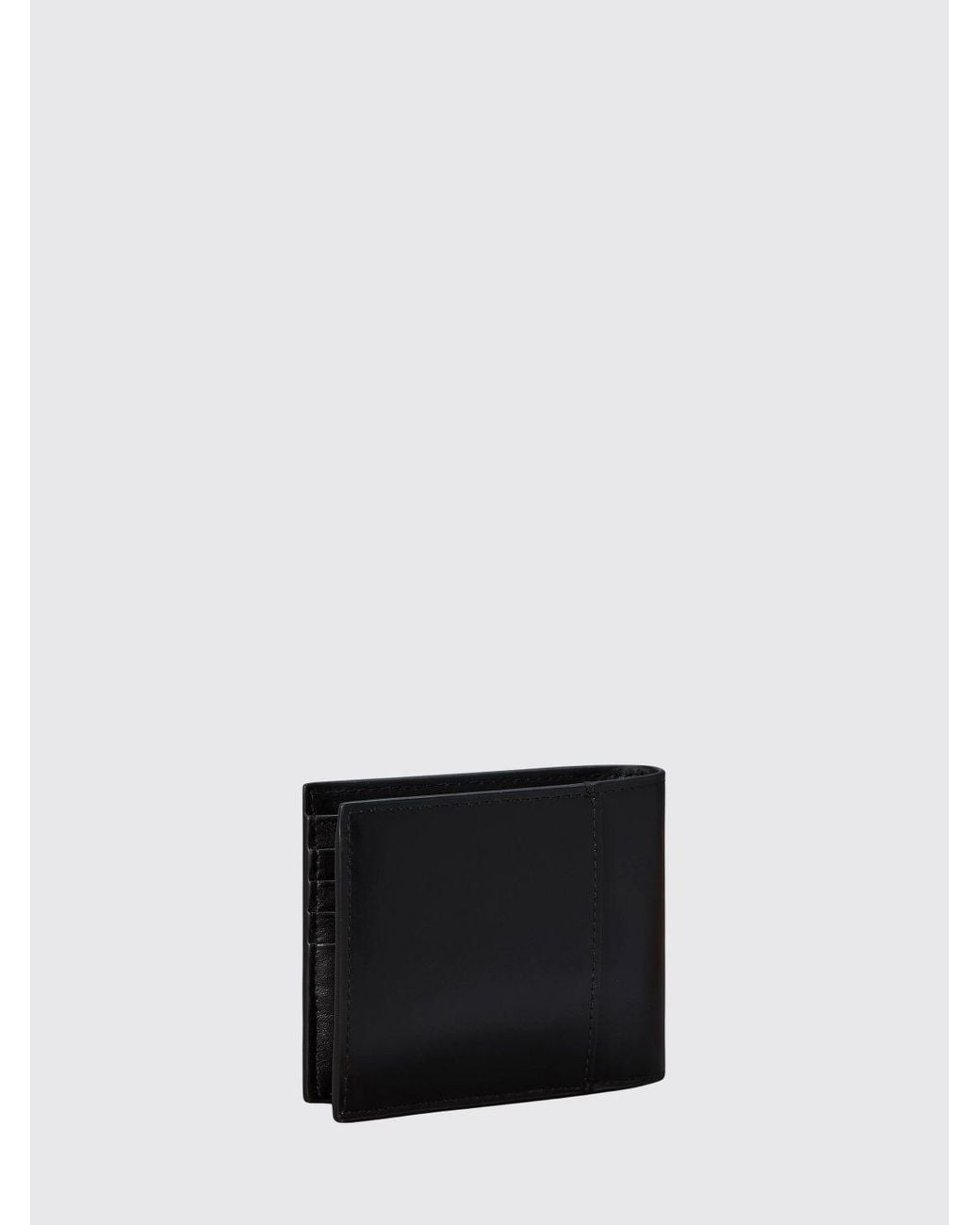 Calvin Klein White Faux Leather Bifold Wallet With Coin Pocket And Card Slots for men