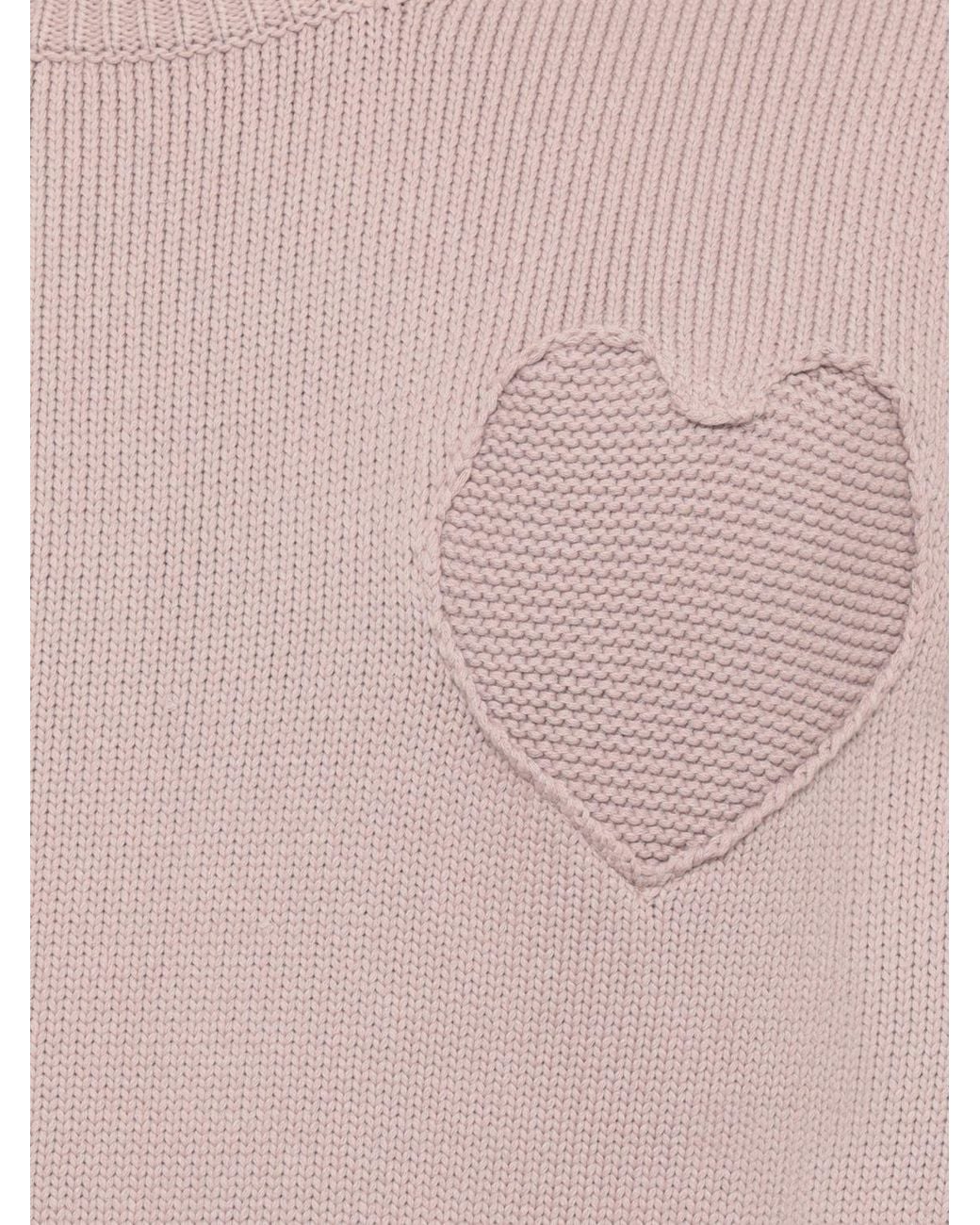 Moschino Couture Pink Crewneck Jumper for men