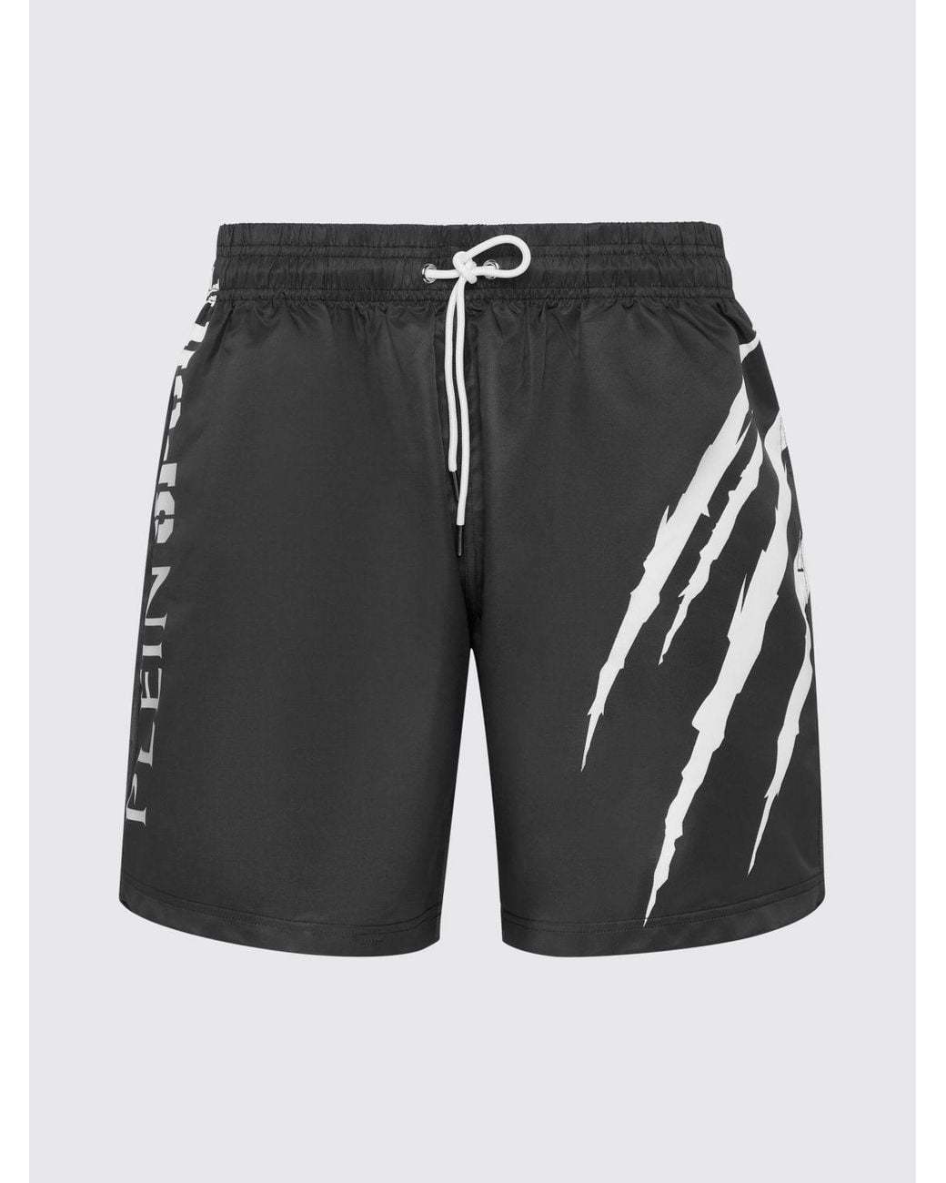 Philipp Plein Blue Stretch Technical Fabric Jogging Shorts for men