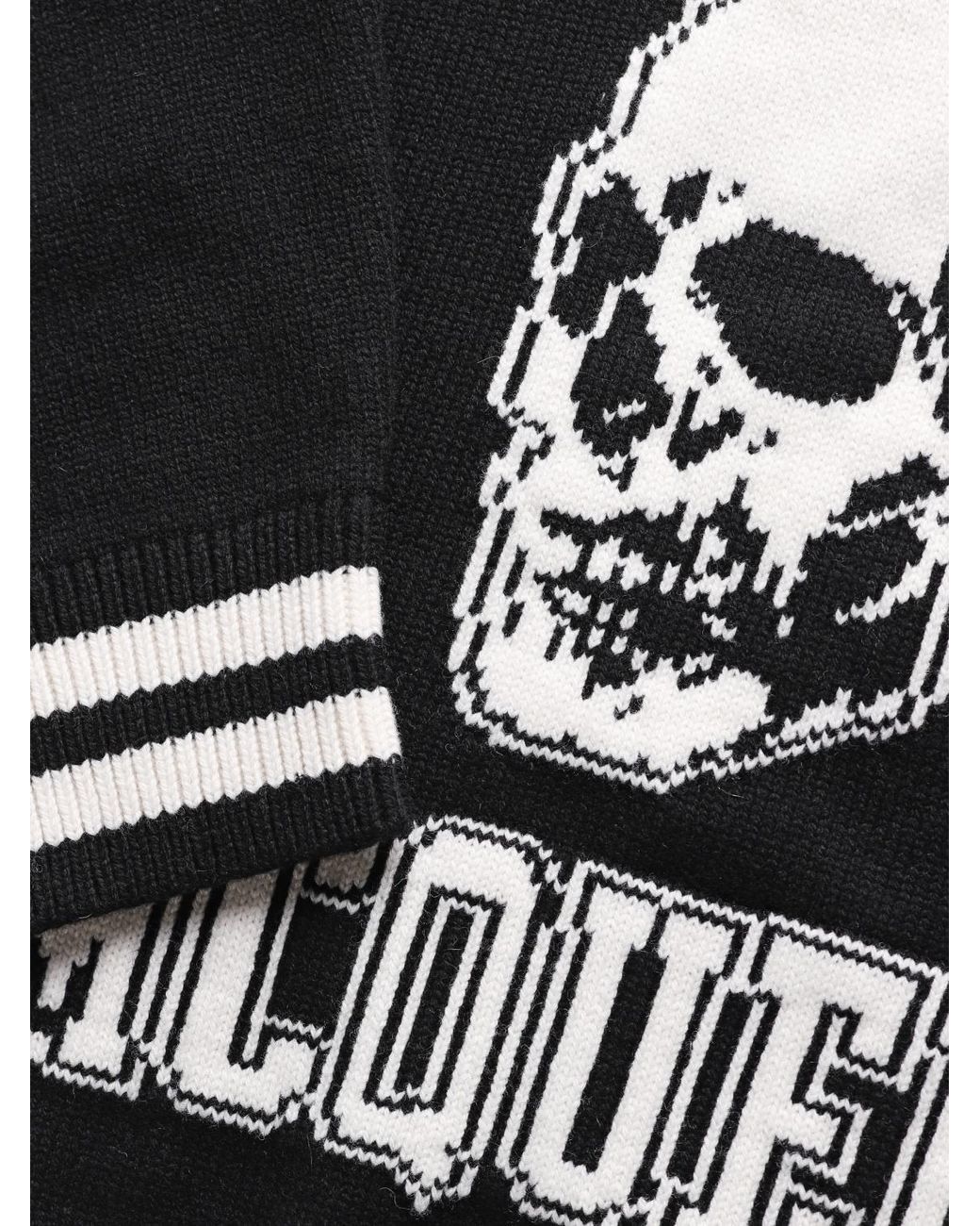 McQueen Varsity Sweater in Black für Herren