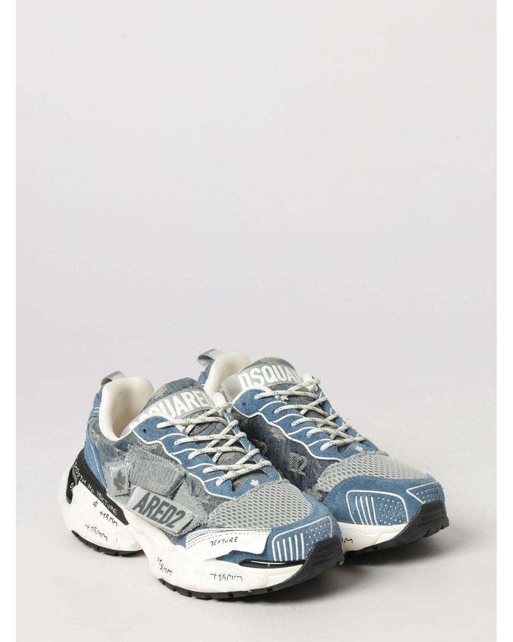 DSquared² White Faster Sneakers for men