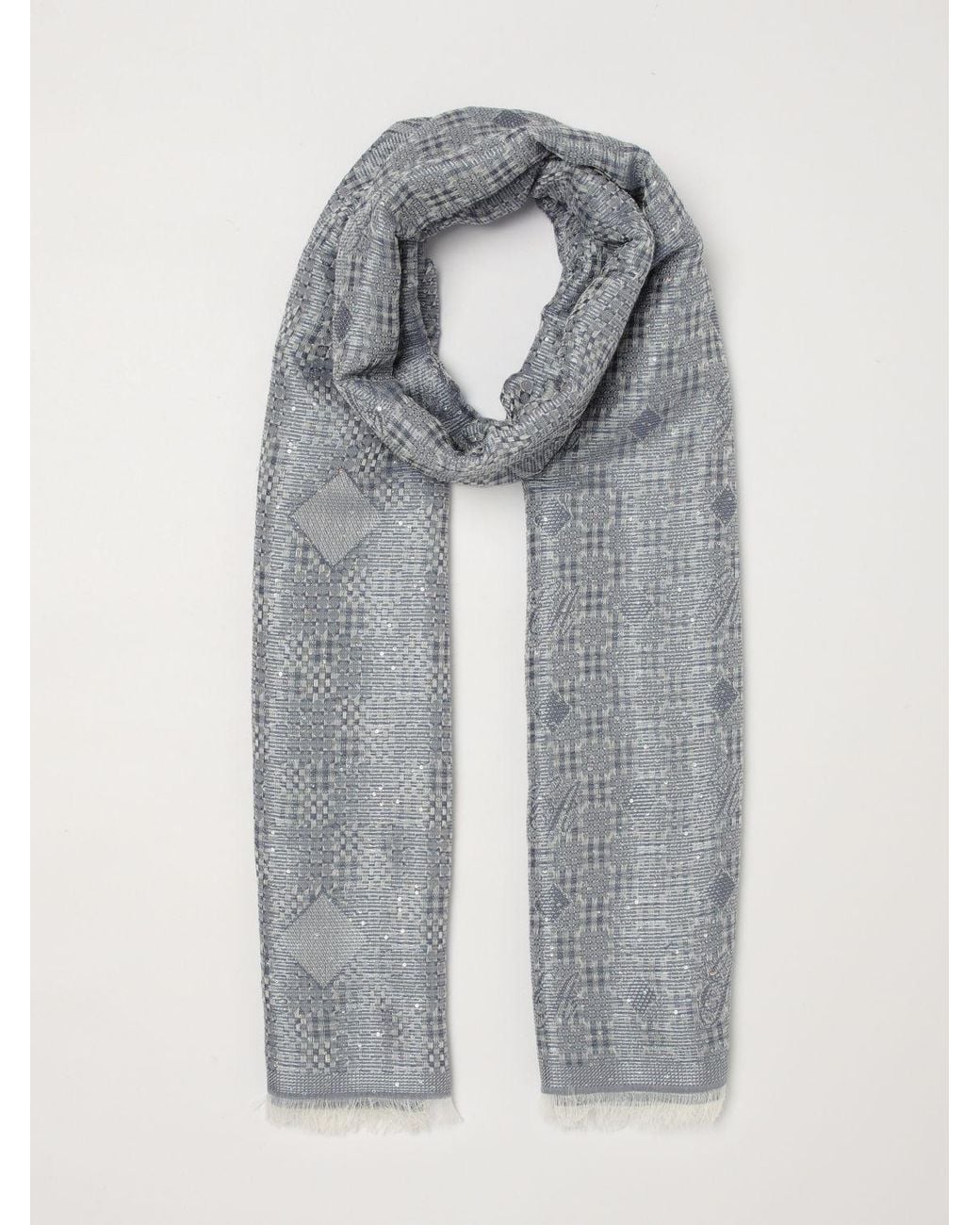 Emporio Armani Gray Neckerchief