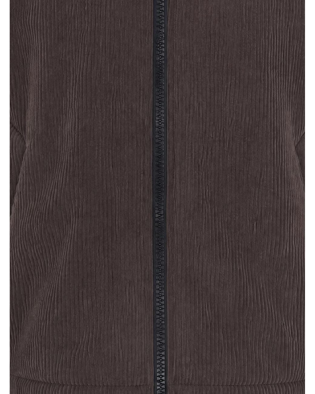 Blauer Black Velvet Shirt Jacket With Fur Collar And Zip Closure for men