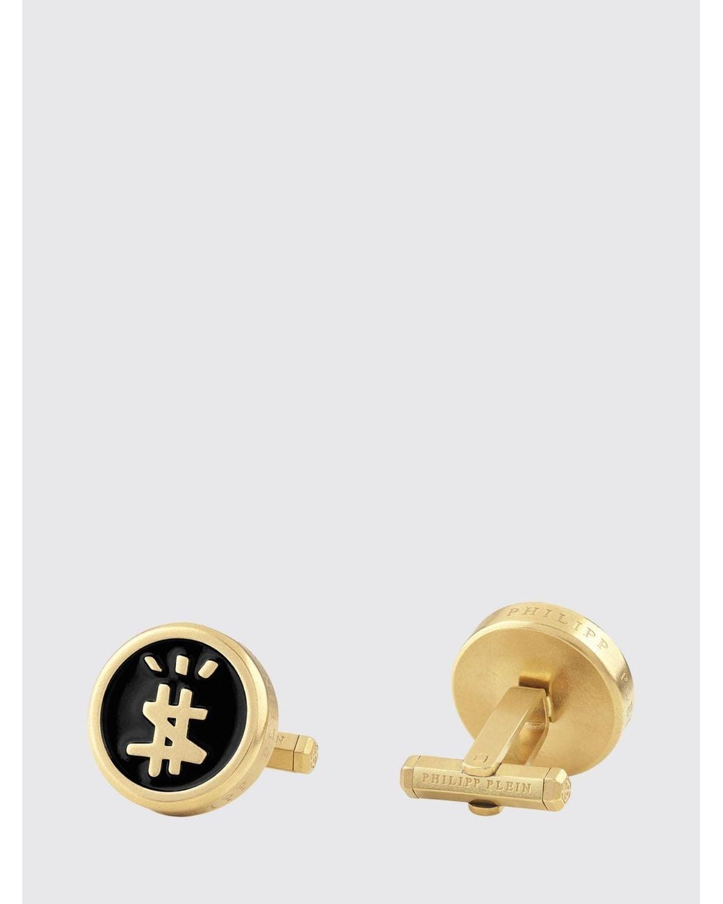 Philipp Plein Black Cufflinks for men