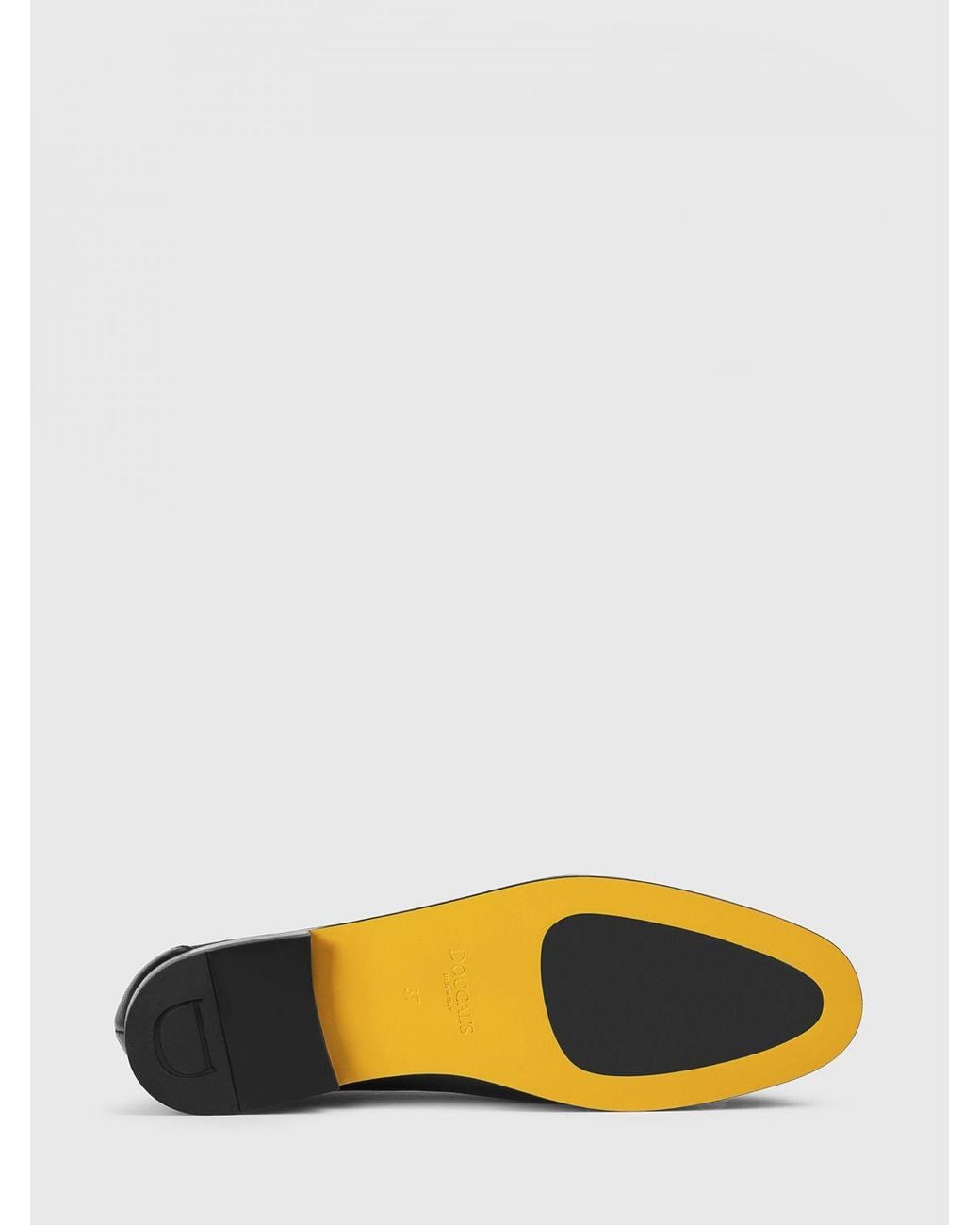 Doucal's Black Leather Loafers With Bit