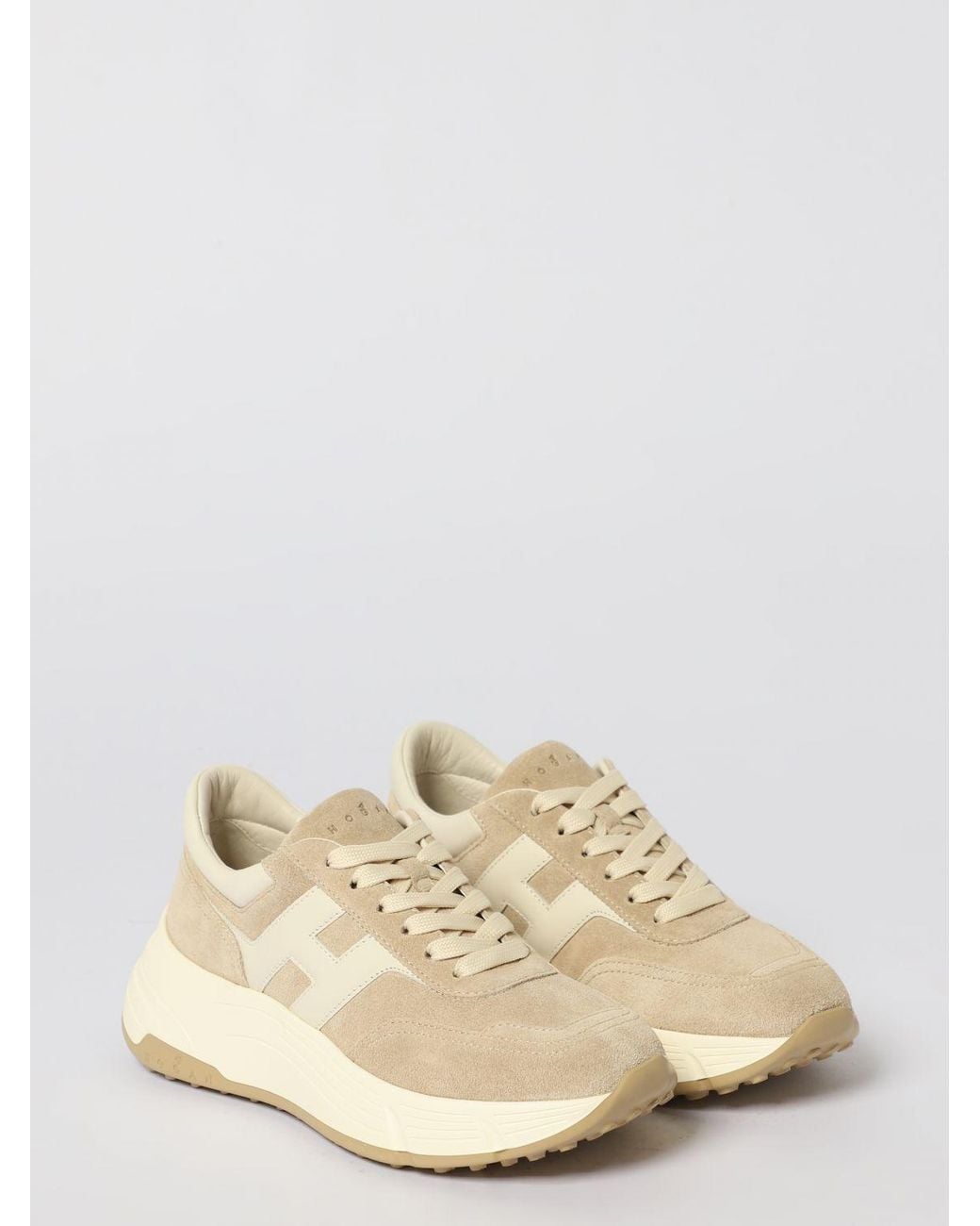 Hogan Natural Hi-Fi H669 Suede Sneakers