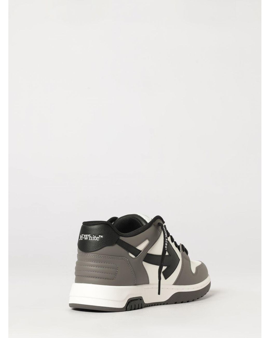 Off-White c/o Virgil Abloh White Out Of Office Bicolour Calf Leather Low-Top Trainers for men