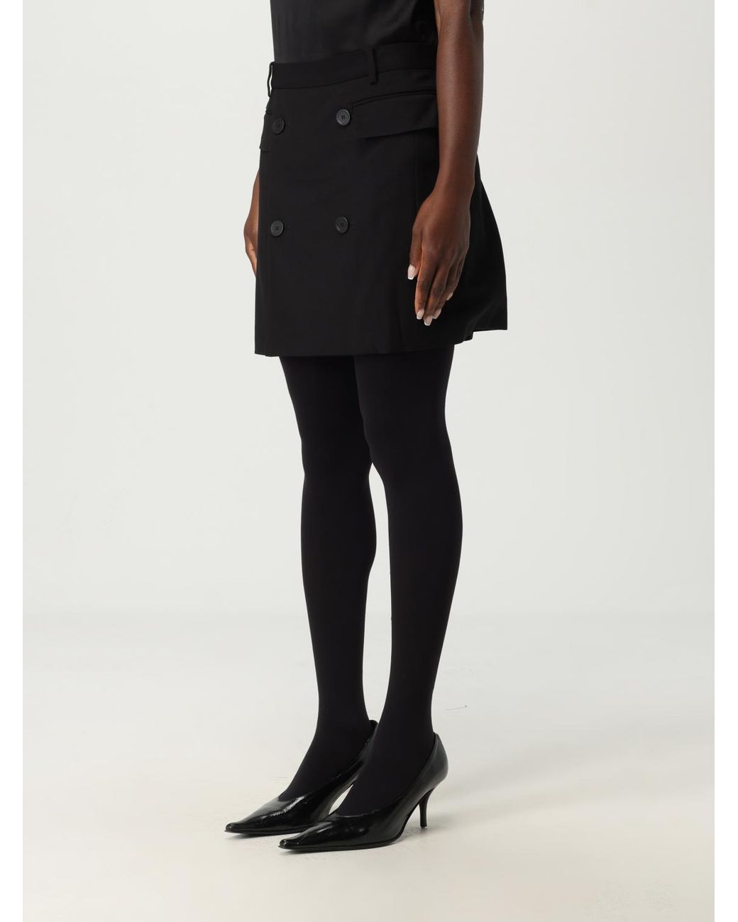 Balenciaga Black Skirt