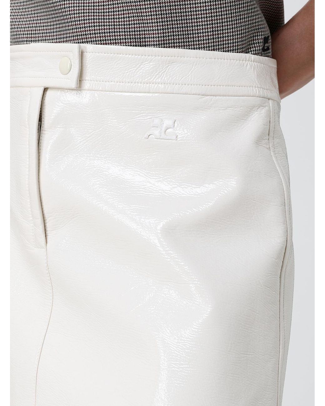 Courreges White CourrÈ Ges Skirt